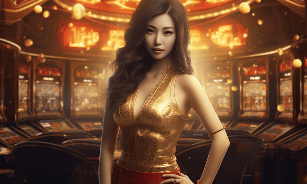 618jackpot Live Casino Baccarat Table တွင် Real Dealer ဖြင့် ကစားနေသောမြင်ကွင်း